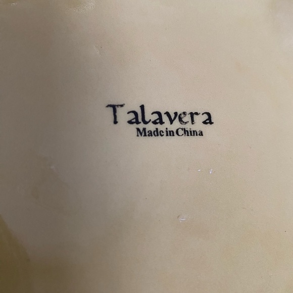 Talavera Deviled Egg Platter Hand Painted Ceramic Mexican Style 10” - Picture 7 of 8